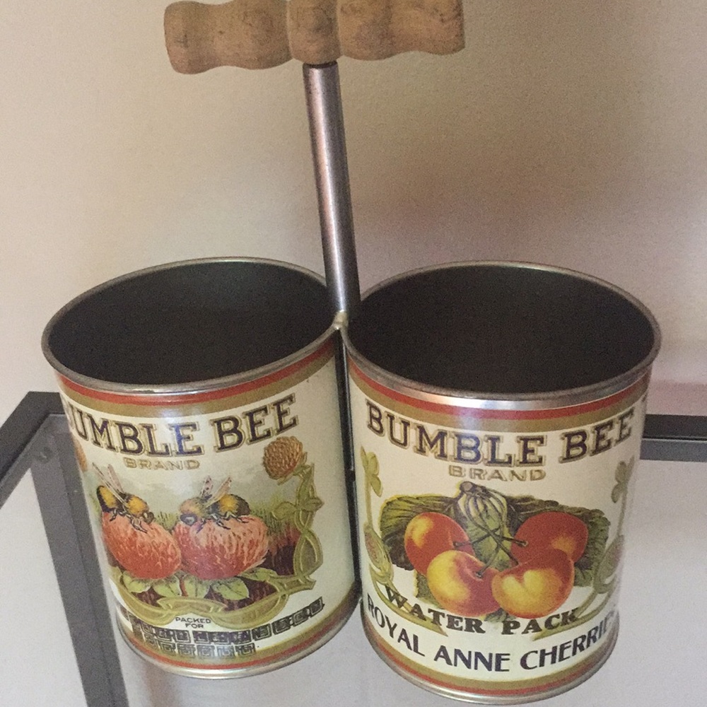 Bumble Bee Can Caddy Fall Decor
